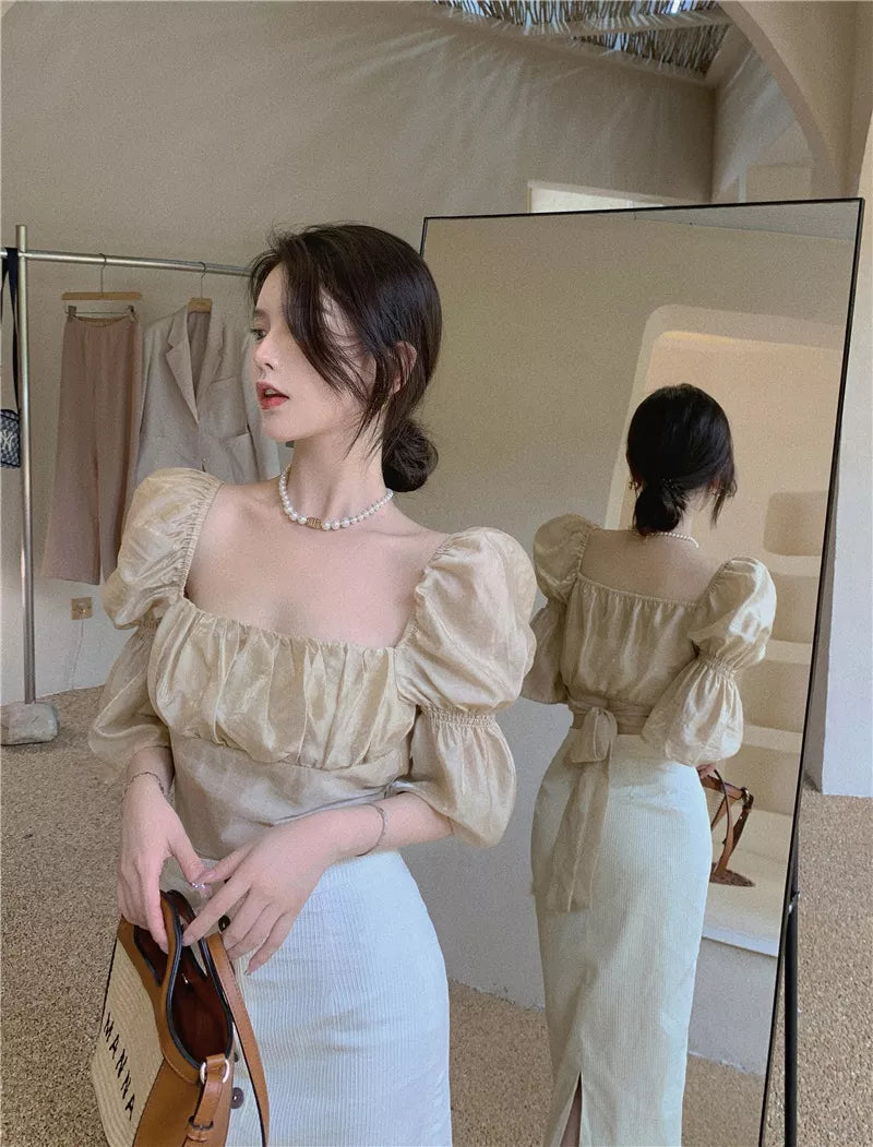 Ecru Blouse