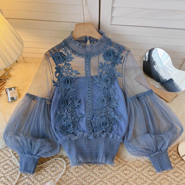 Seelie Mesh Blouse
