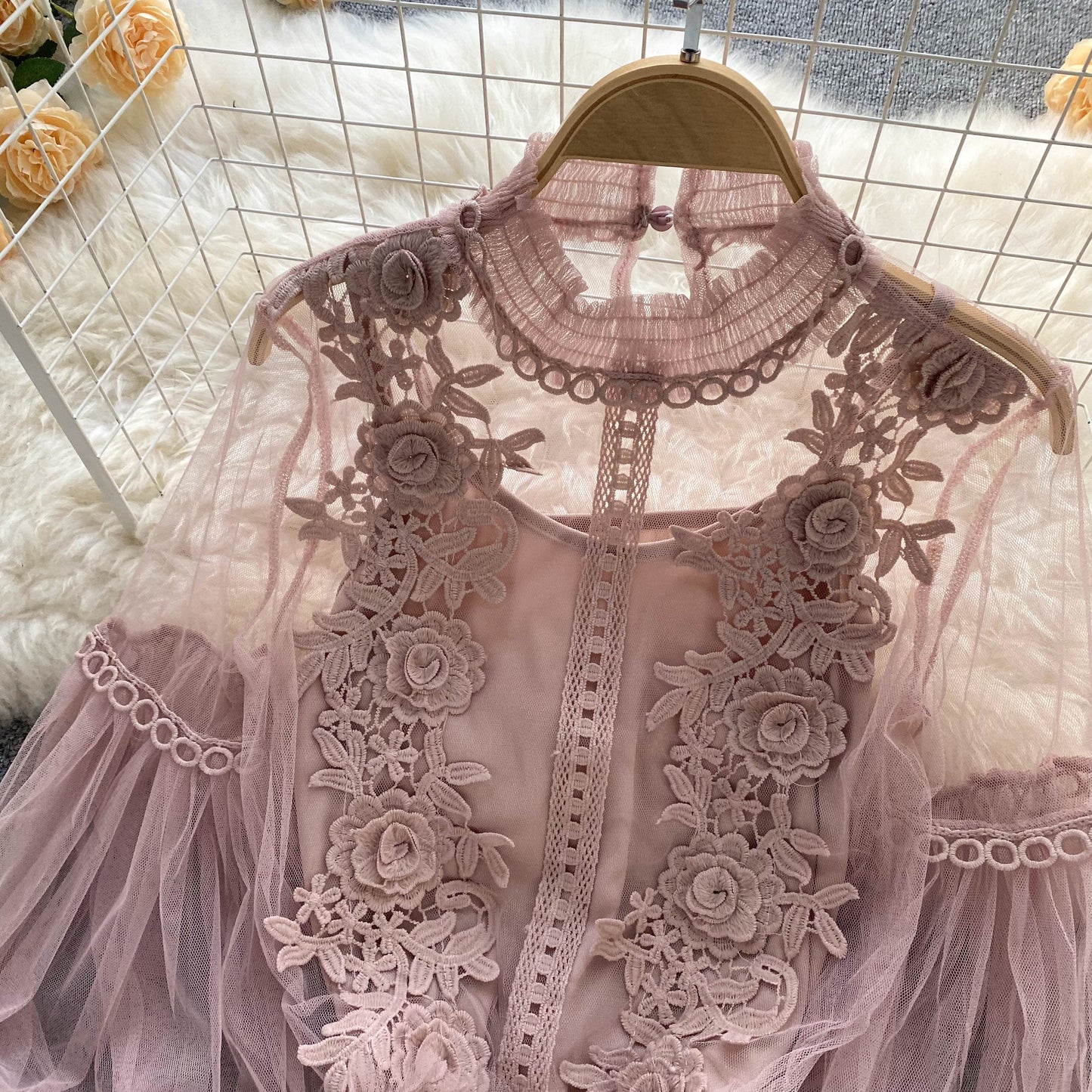 Seelie Mesh Blouse