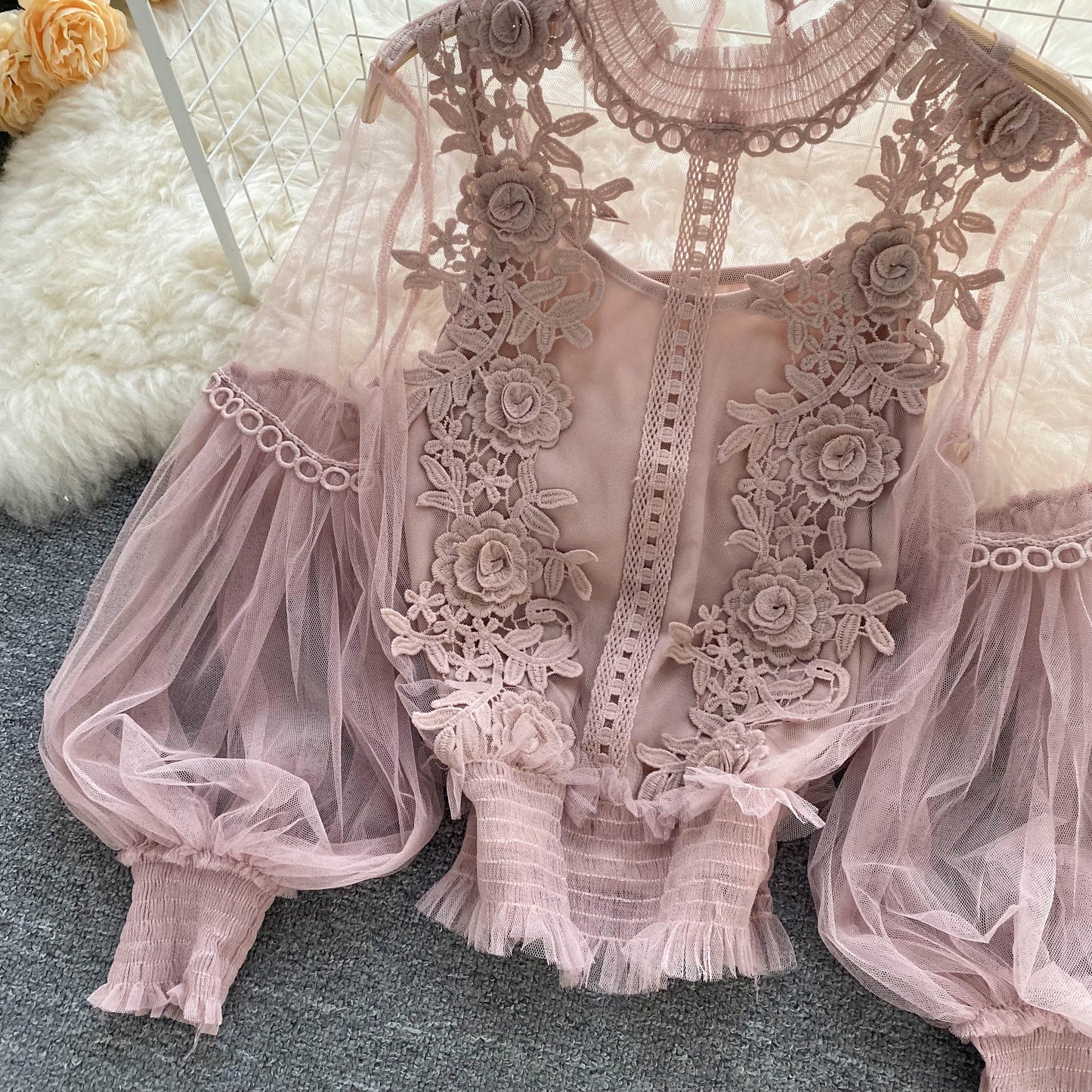 Seelie Mesh Blouse