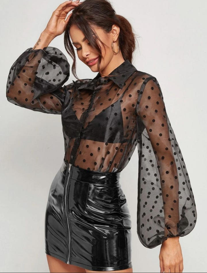 Tiffany Mesh Blouse